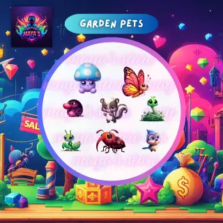 BUNDLE ALL MEGA GARDEN PETS 