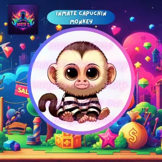 Mega Inmate Capuchin Monkey
