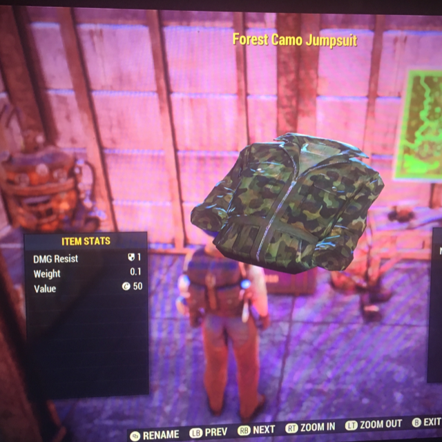 forest camo jumpsuit