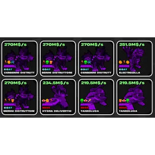 Fruits vs Brainrots MASSIVE $$ Pack