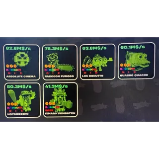 Fruits v Brainrots Rainbow Bundle