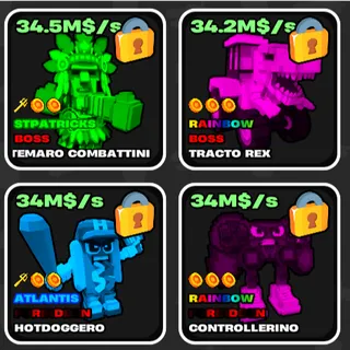 Fruits Vs Brainrots Random Fire Deal