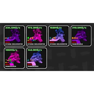 Fruit Vs Brainrot Hydra/Tankoluga Pack