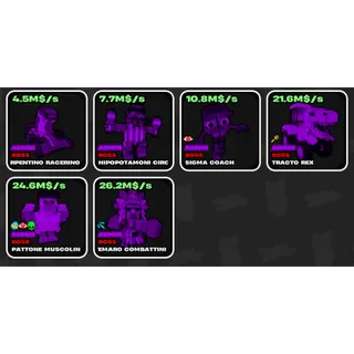 Friuits Vs Brainrot Admin Boss 30-40