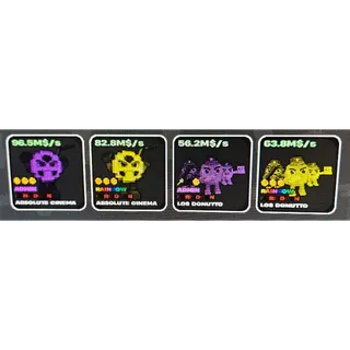 Fruits vs brainrot 297m ROT BUNDLE