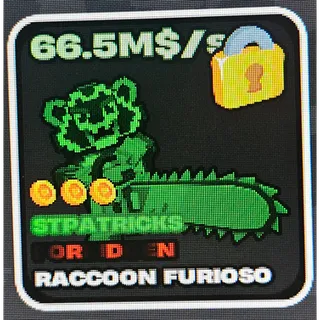 Fruits vs brainrot raccoon furioso