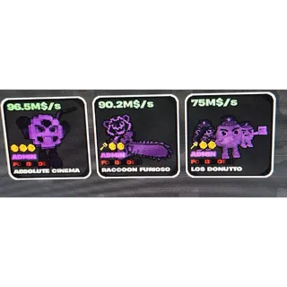 Fruits vs brainrot ADMIN BUNDLE!