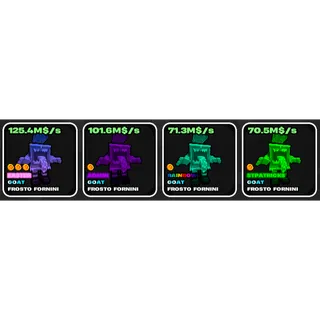 Fruits vs Brainrots Frosto Pack