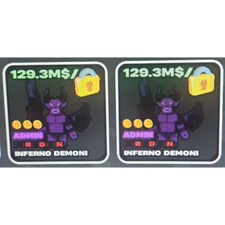 Fruits Vs Brainrot Inferno Demoni x2