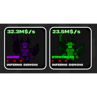 Fruits Vs Brainrot Inferno Demoni