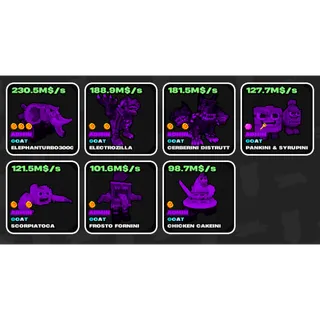 Fruits vs Brainrots Admin GOAT pack