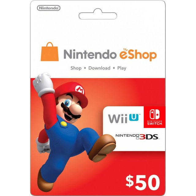 nintendo eshop 50 euro