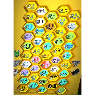 Lvl 12-13 Diamond Mask Petal Belt Coconut Canister Pop star SSA
