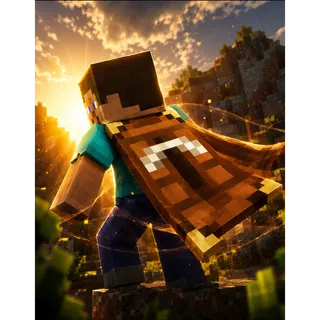 🤩 Big Sale 🤩 | Limited Edition Minecraft Crafter Cape | Twitch Con 2026 Java + Bedrock