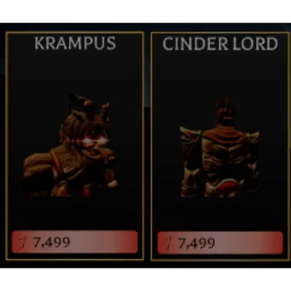 Cinder Lord and Krampus Bundle AOTR