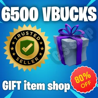 6500 vBucks