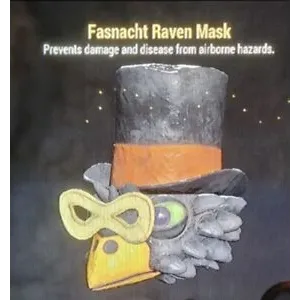 FASCNACHT RAVEN MASK