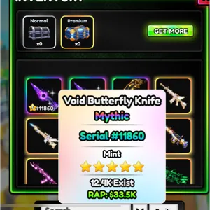 Void Butterfly Knife