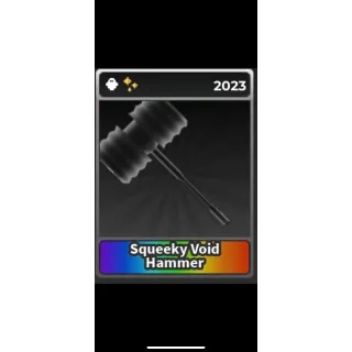 TSK| squeeky void hammer