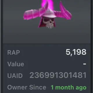 flaming pink horned