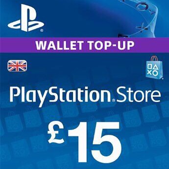 PlayStation Store 15 GBP PSN Gift Card UK - PlayStation ...