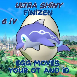 Ultra Shiny Finizen EGG / Your OT ID