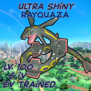 Pokemon Sword and Shield Ultra Shiny Solgaleo 6IV-EV Trained