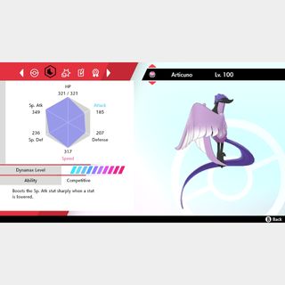 Galarian Articuno Pokémon Go - Other Games - Gameflip