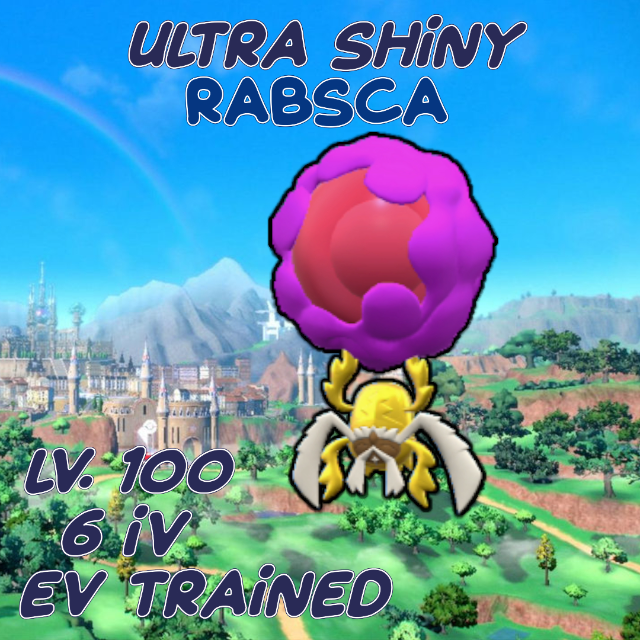 Ultra Shiny Rabsca - Pokemon Scarlet & Violet Vật phẩm ảo - Gameflip