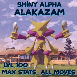 Pokemon | Shiny Alpha Alakazam