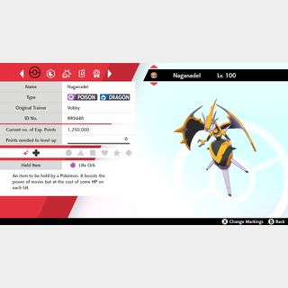 Pokemon Sword and Shield Ultra Shiny Poipole 6IV-EV Trained
