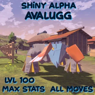 Shiny Alpha Avalugg