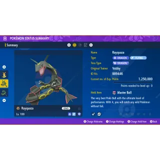 Ultra Shiny Rayquaza