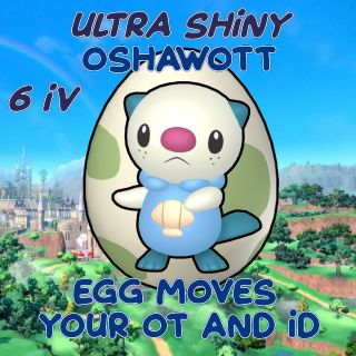 Ultra Shiny Oshawott EGG / Your OT