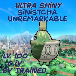 ULTRA SHINY SINISTCHA Unremarkable