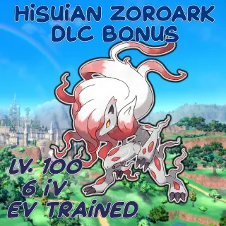 DLC Bonus Zoroark Hisuian