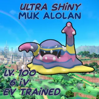 Ultra Shiny Muk Alolan
