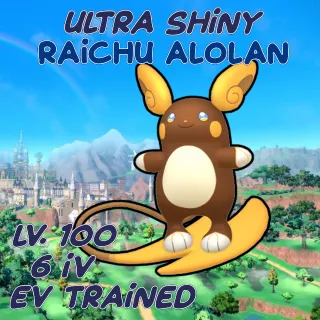 ULTRA SHINY RAICHU ALOLAN