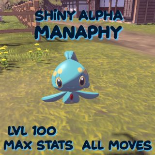 Pokemon | Shiny Alpha Manaphy