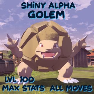Pokemon | Shiny Alpha Golem