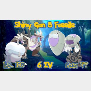 Bundle | Ultra Shiny Gen8 Fossils - Game Items - Gameflip