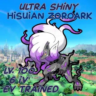 ULTRA SHINY ZOROARK HISUIAN