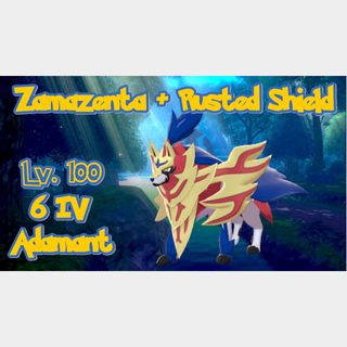 Pokemon Sword and Shield // ZACIAN ZAMAZENTA ETERNATUS 6IV 