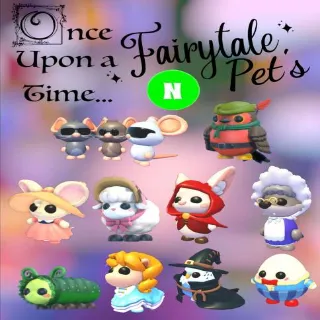 Neon Bundle, Neon Three Blind Mice,  Neon Huntsman Robin, Neon Little Lamb, Neon Crimson Cape, Neon Granny Wolf + More