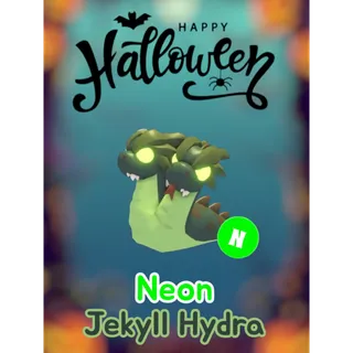 👻🎃 Halloween 2024, Neon Jekyll Hydra 🎃👻