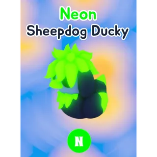 🦆 Neon Sheepdog Ducky🐥
