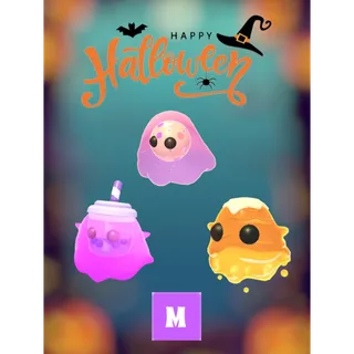 👻🎃 Halloween Mega Bundle: Mega Bubblegeist, Mega Bobageist, Mega Caramelgeist 🎃👻