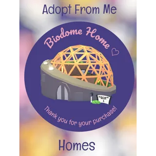 💫🏡 Adopt Houses From Me. Biodome Home 🏡💕