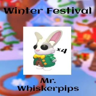 Mr. Whiskerpips ×4