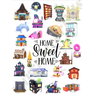 💫🏡Houses, Cozy Cabin, Monster Mansion, Ruler's Castle, Christmas Pudding House, Fairytale Castle & MORE 🏡💕
